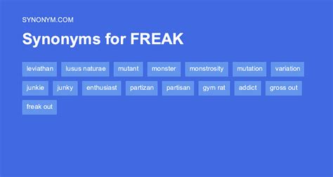 synonym for freak out